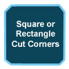 Spa Cover - Square Cut Corners
