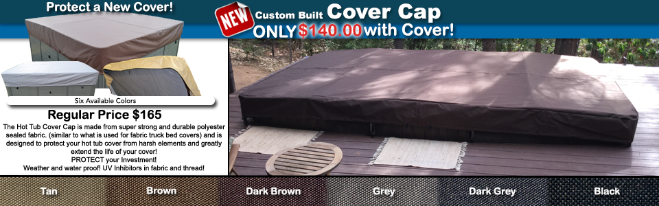 Add Custom Built Hot Tub Cover Cap