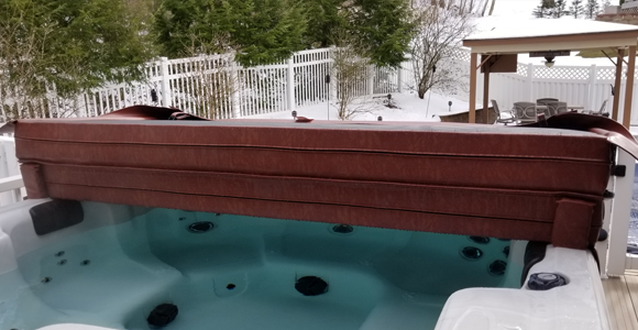Hot Tub Cover Feature - Steel Channel