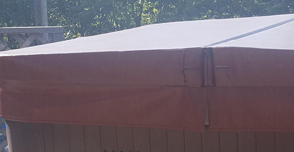 Hot Tub Cover Feature - Tapered Virgin Foam